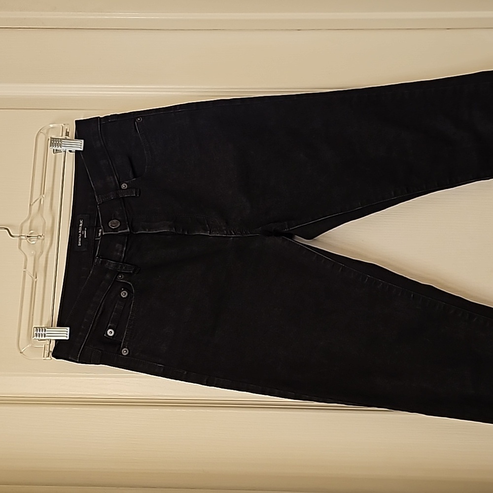 Banana Republic skinny fit black jeans